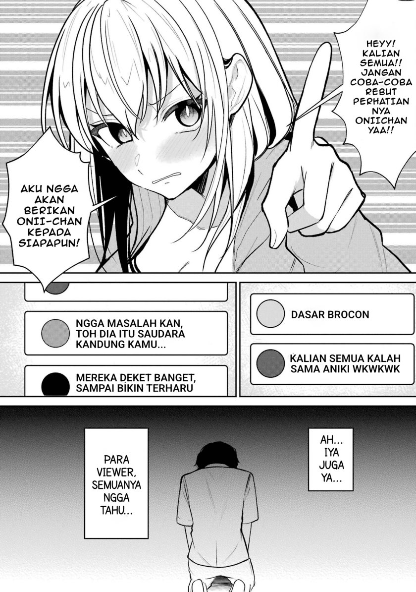 Yuumei VTuber no Ani Dakedo Nazeka Ore ga Yuumei ni Natteita chapter 6