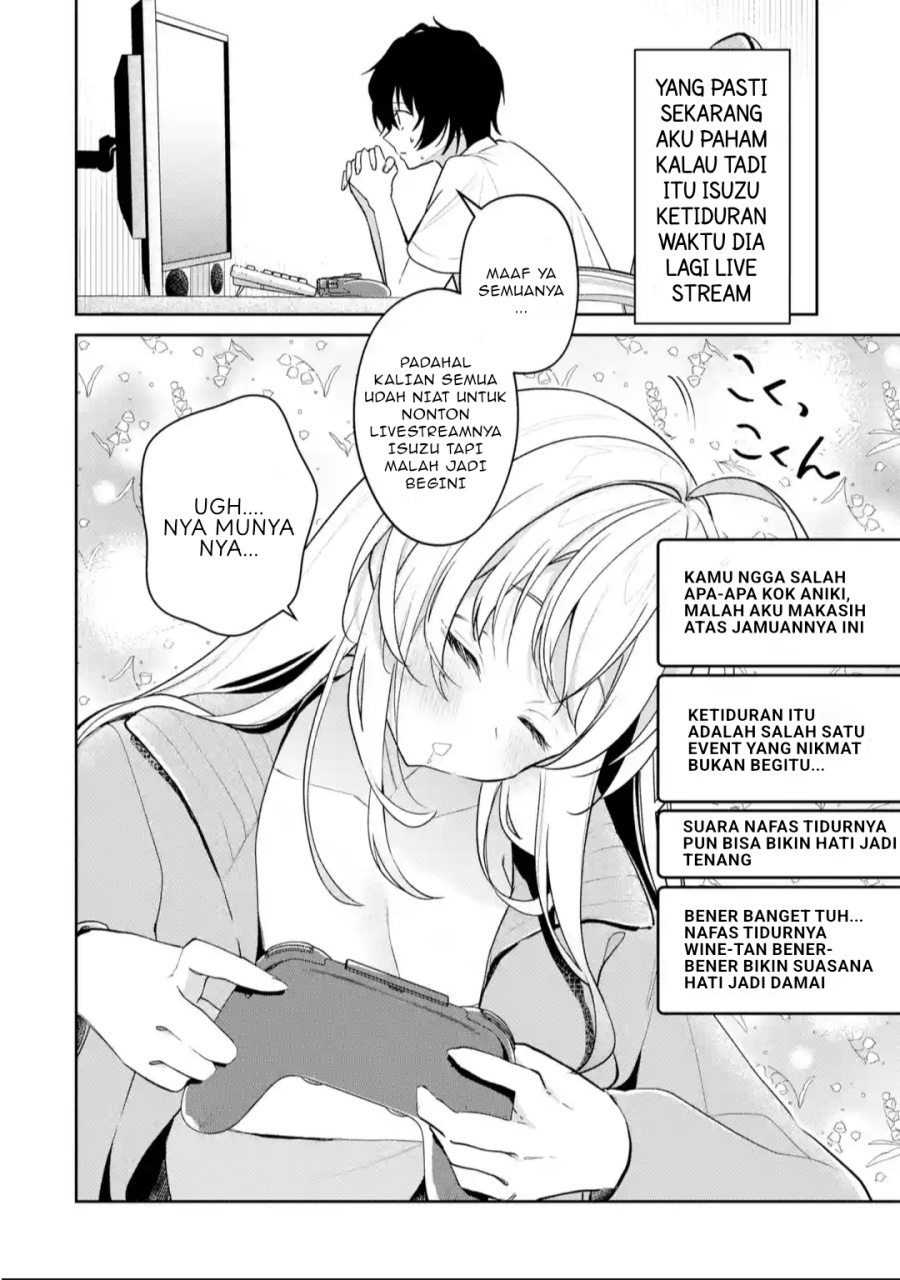 Yuumei VTuber no Ani Dakedo Nazeka Ore ga Yuumei ni Natteita Chapter 12.1 Bahasa Indonesia