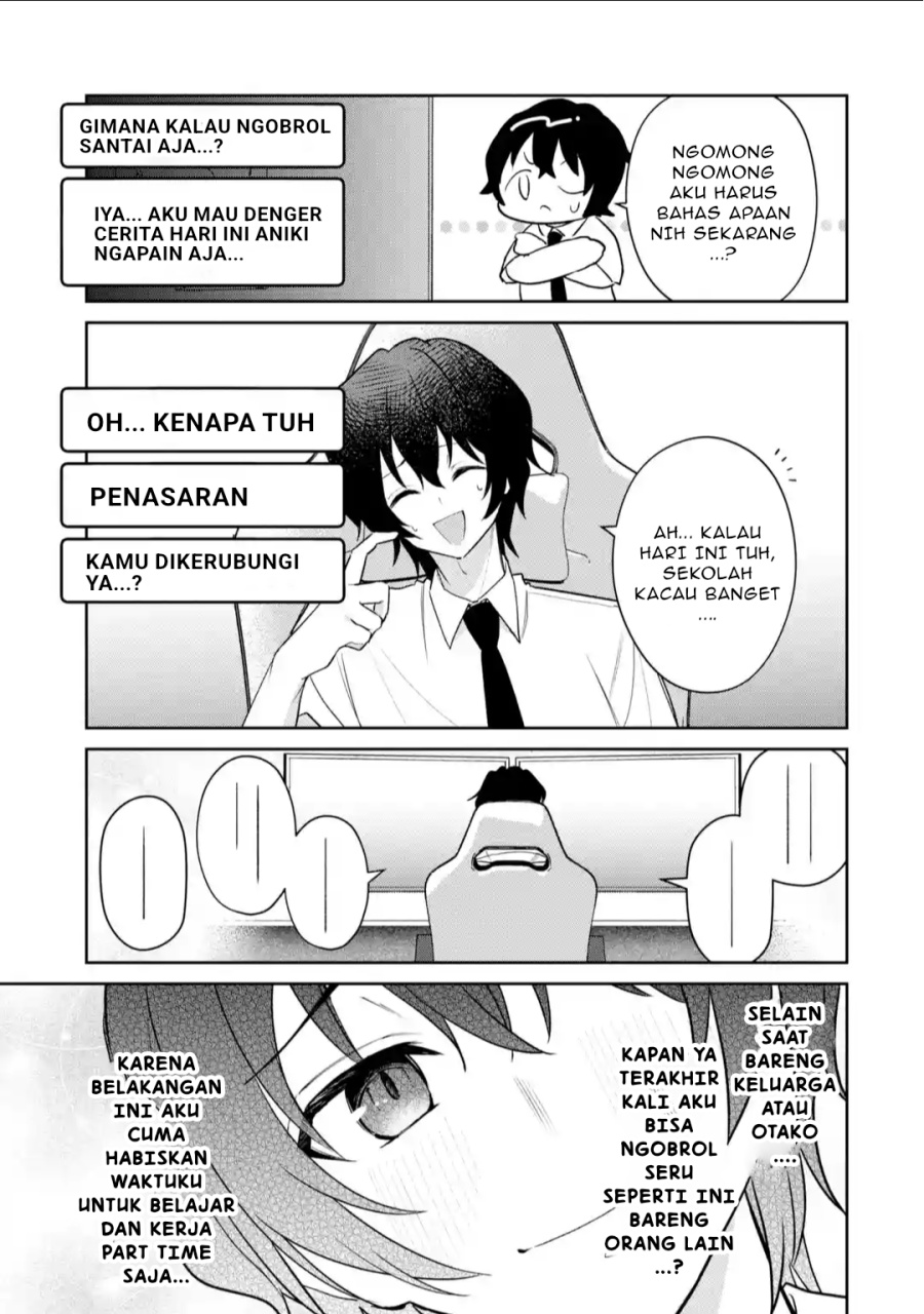 Yuumei VTuber no Ani Dakedo Nazeka Ore ga Yuumei ni Natteita Chapter 12.1 Bahasa Indonesia