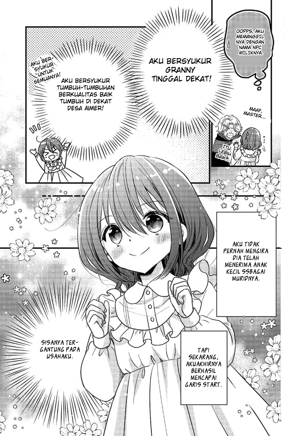 Yuusha-sama no Osananajimi to iu Shokugyou no Make Heroine ni Tensei shita no de, Chougoushi ni Job Change shimasu. chapter 3