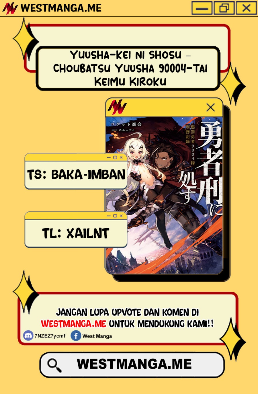 Yuusha Kei ni Shosu: Choubatsu Yūsha 9004-tai Keimu Kiroku Chapter 07 Bahasa Indonesia