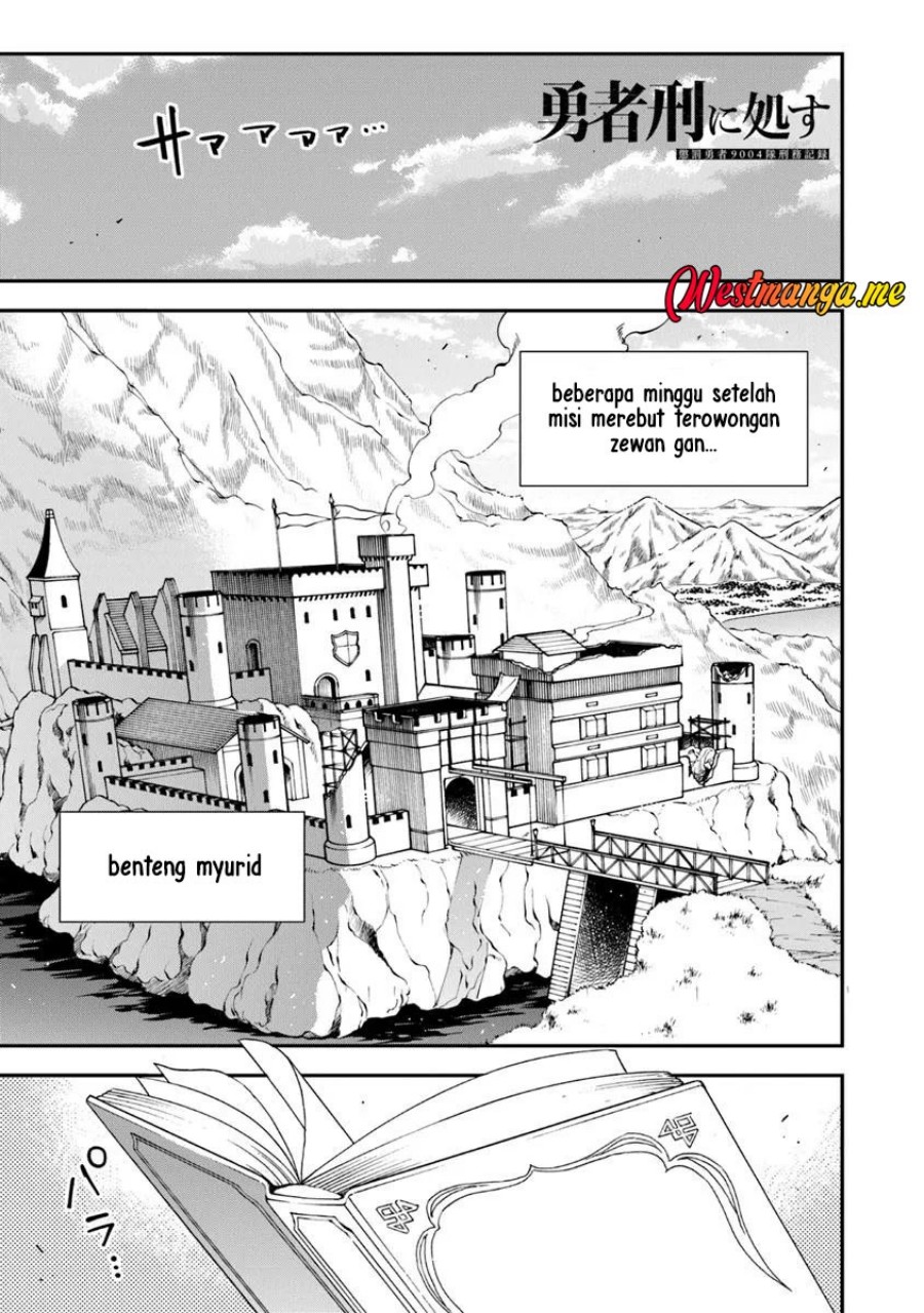 Yuusha Kei ni Shosu: Choubatsu Yūsha 9004-tai Keimu Kiroku Chapter 13 Bahasa Indonesia