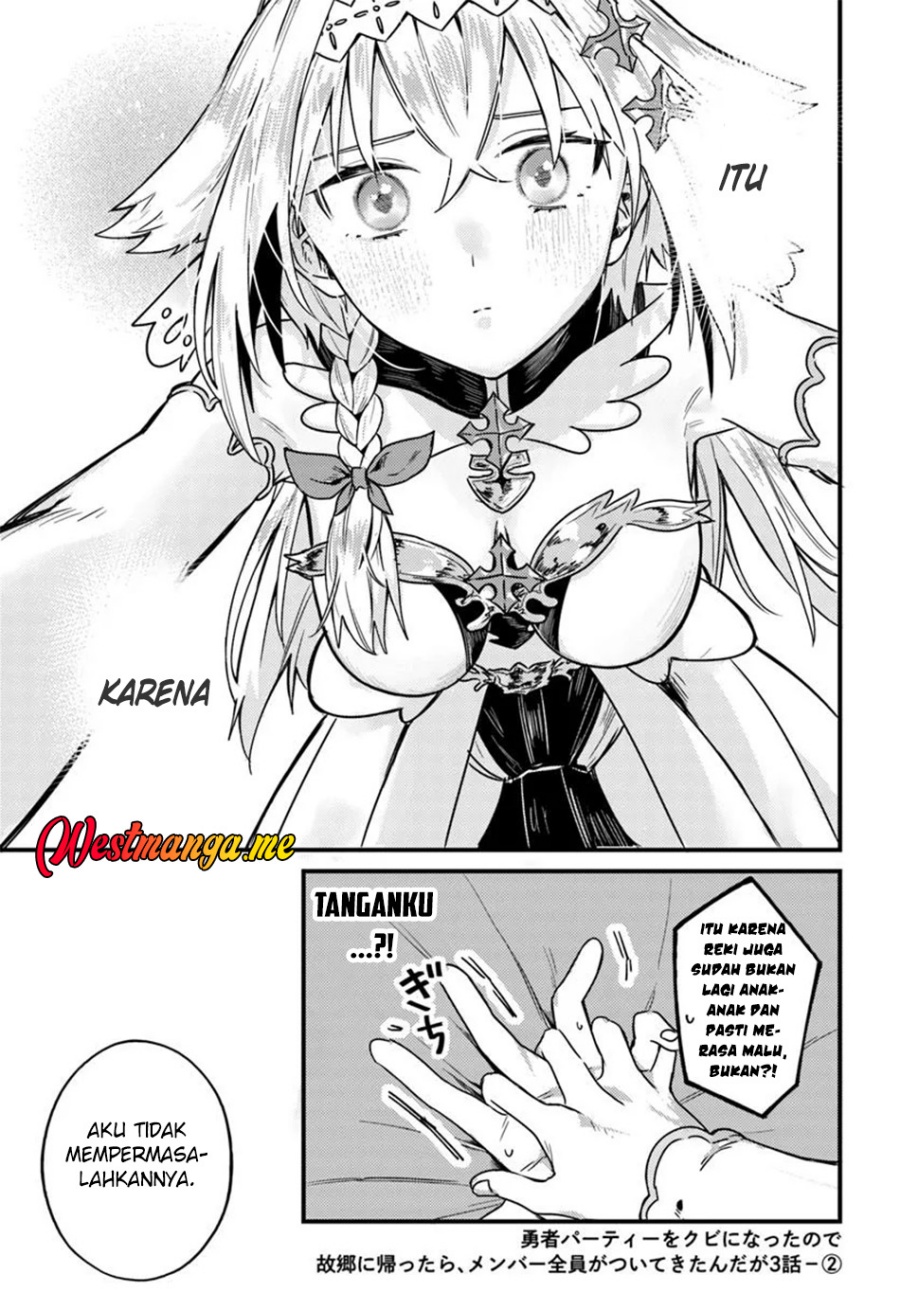Yuusha Party wo Kubi ni Natta node Kokyou ni Kaettara, Member Zenin ga Tsuitekitandaga chapter 3