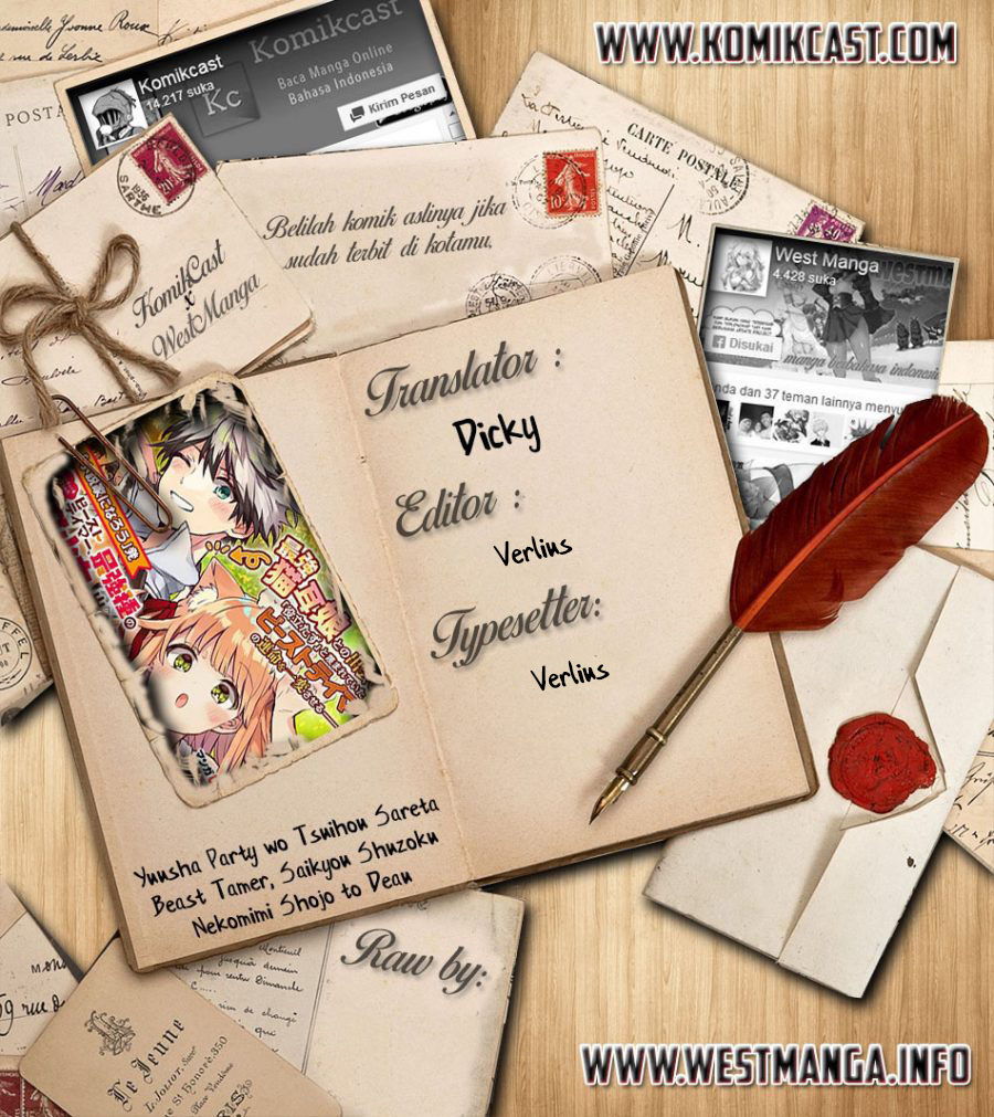 Yuusha Party wo Tsuihou Sareta Beast Tamer, Saikyou Shuzoku Nekomimi Shojo to Deau Chapter 19 Bahasa Indonesia