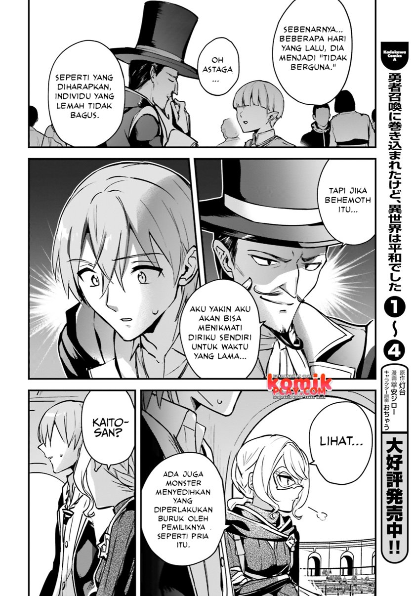 Yuusha Shoukan ni Makikomareta kedo, Isekai wa Heiwa deshita chapter 29
