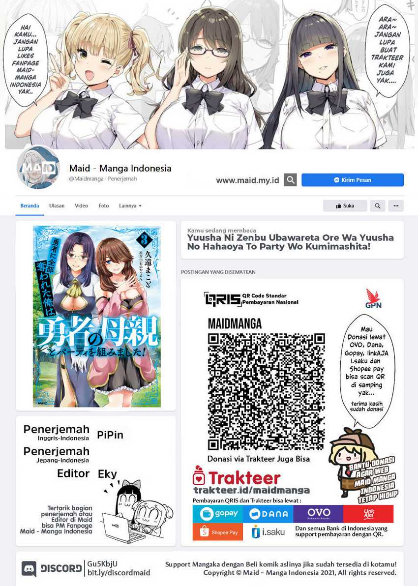Yuusha ni Zenbu Ubawareta Ore wa Yuusha no Hahaoya to Party wo Kumimashita! chapter 14