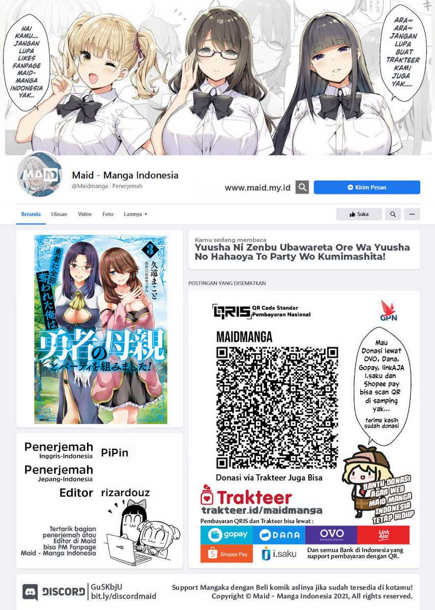 Yuusha ni Zenbu Ubawareta Ore wa Yuusha no Hahaoya to Party wo Kumimashita! chapter 18