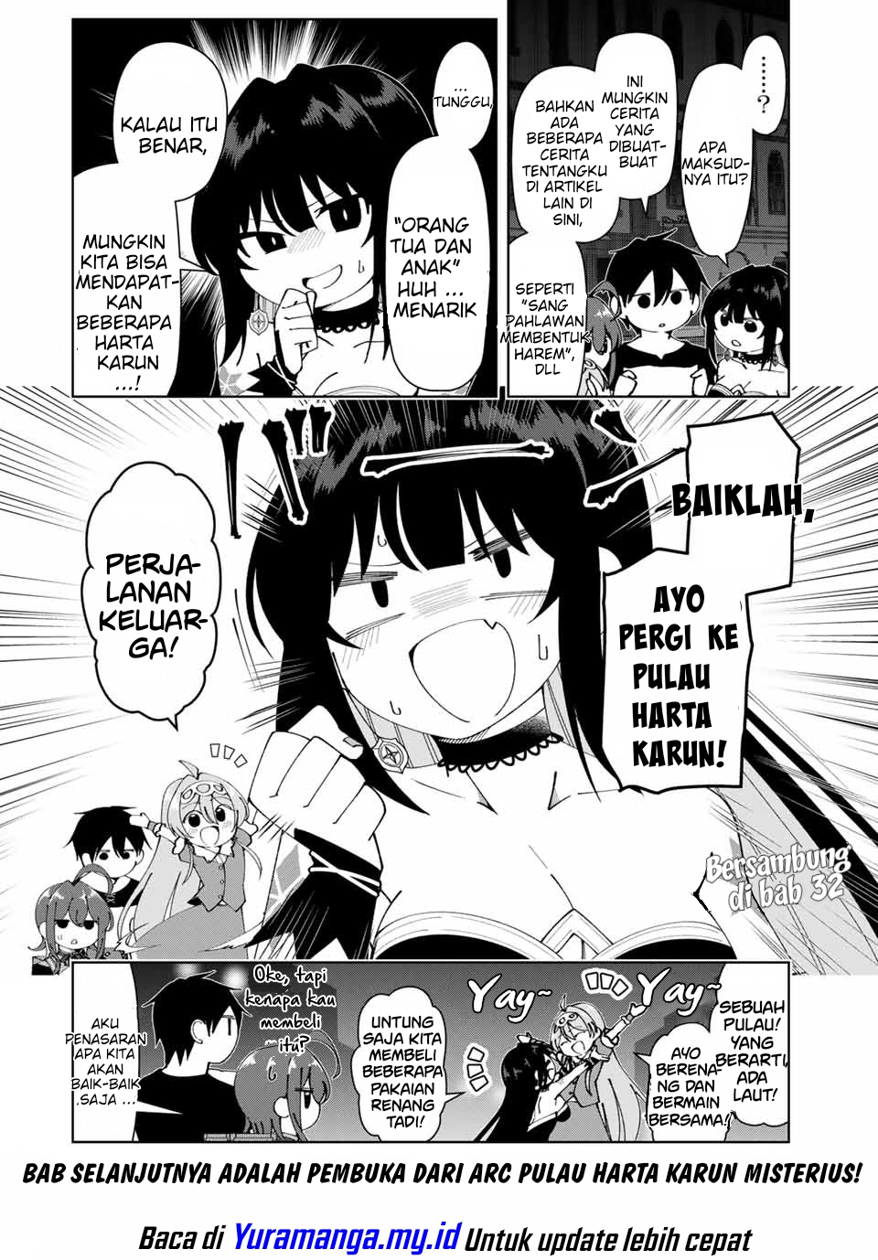 Yuusha to Yobareta Nochi ni – Soshite Musou Otoko wa Kazoku wo Tsukuru Chapter 31 Bahasa Indonesia