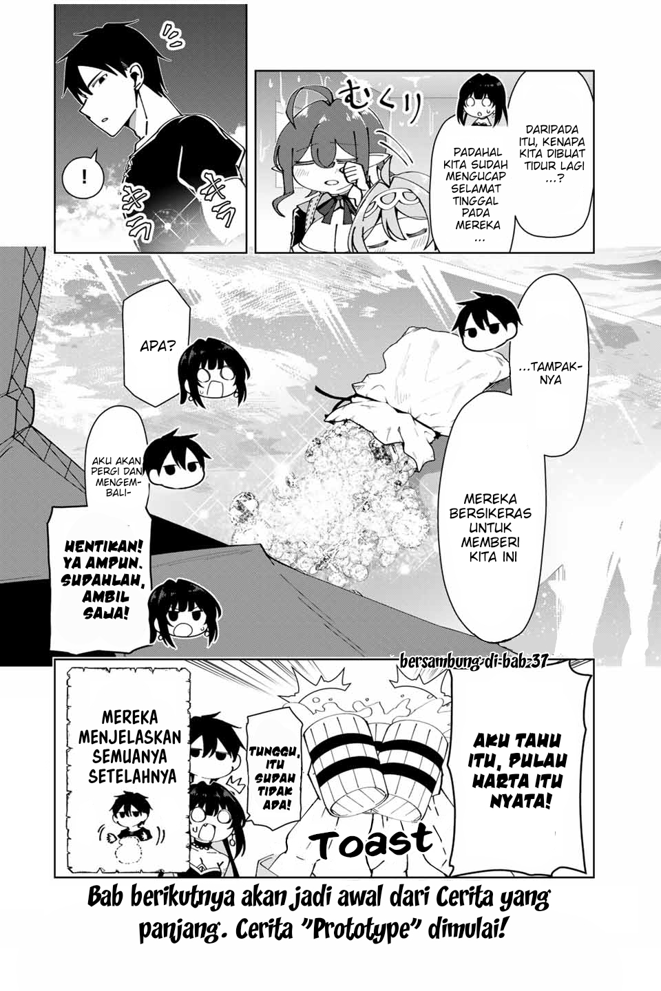 Yuusha to Yobareta Nochi ni – Soshite Musou Otoko wa Kazoku wo Tsukuru Chapter 36 Bahasa Indonesia