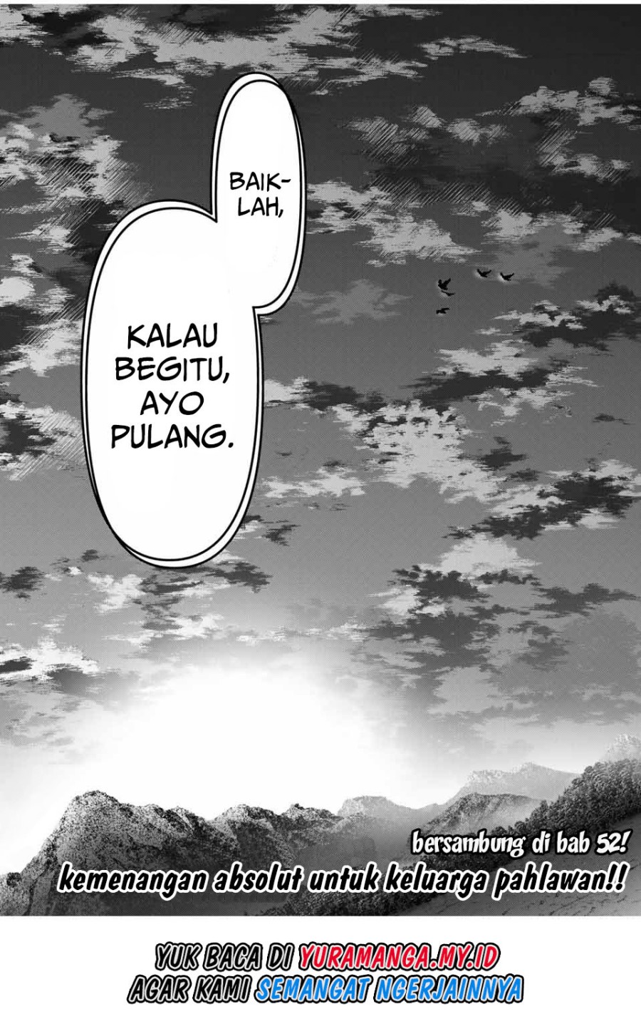 Yuusha to Yobareta Nochi ni – Soshite Musou Otoko wa Kazoku wo Tsukuru Chapter 51 Bahasa Indonesia