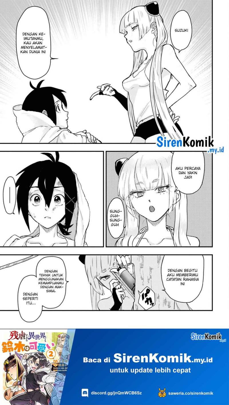 Zangyaku Sugiru Isekai demo Suzuki wa Kawaii Chapter 07 Bahasa Indonesia