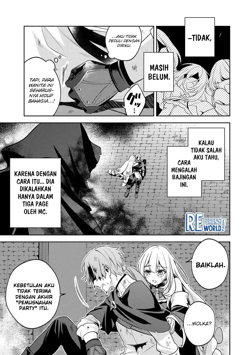 Zenmetsu End o Shi ni Monogurui de Kaihi Shita. Party ga Yanda. Chapter 01 Bahasa Indonesia