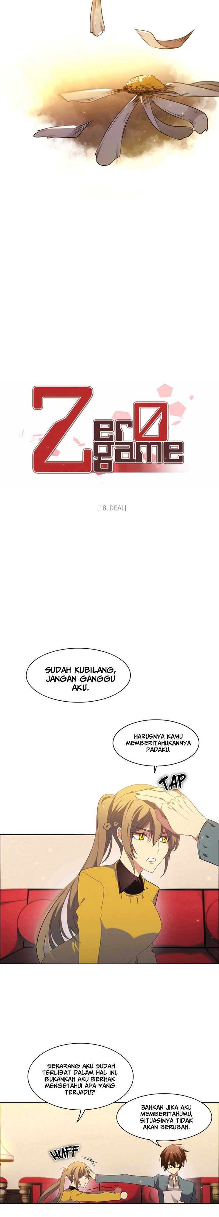 Zero Game Chapter 18 Bahasa Indonesia