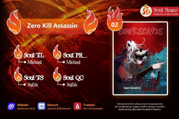 Zero Kill Assassin Chapter 02 Bahasa Indonesia