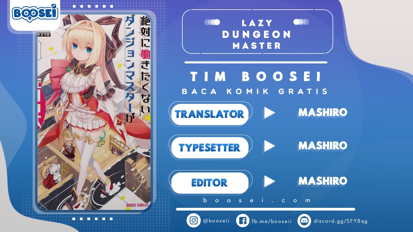 Zettai ni Hatarakitakunai Dungeon Master ga Damin wo Musaboru made chapter 3