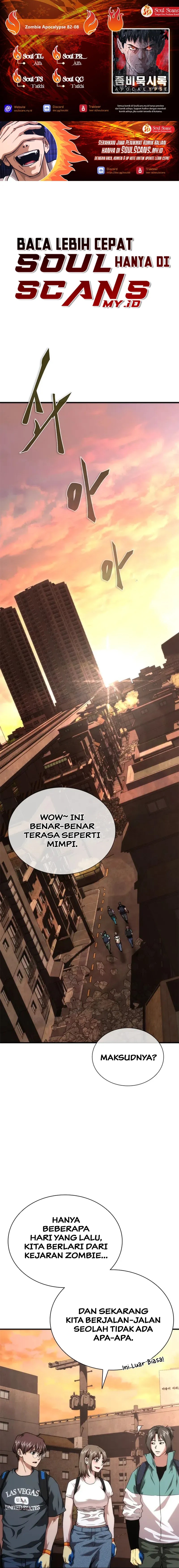 Zombie Apocalypse 82-08 chapter 74