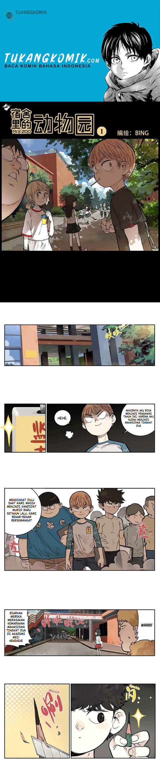 Zoo in the Dorm Chapter 01 Bahasa Indonesia